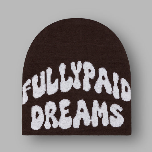 DREAMS BEANIE HAT | BROWN