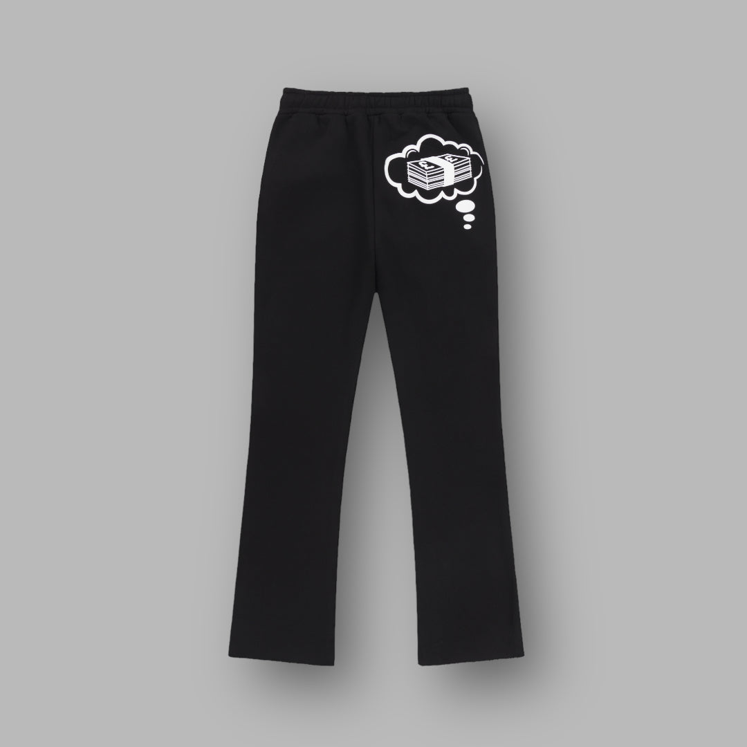 DREAMS JOGGERS | BLACK / WHITE