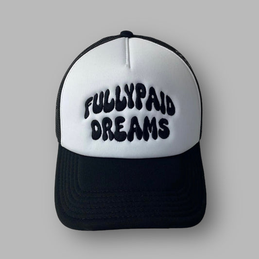 DREAMS CAP | WHITE / BLACK