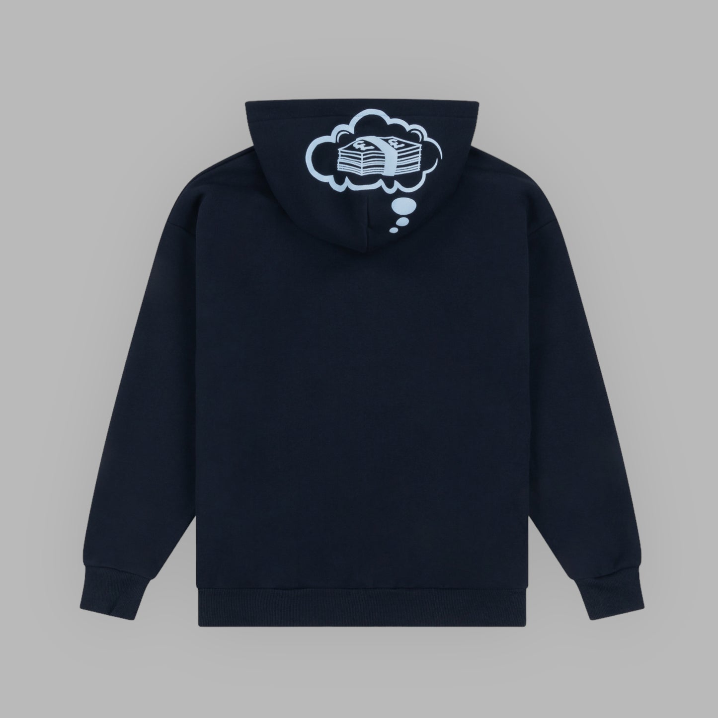 DREAMS HOODIE | NAVY / SKY BLUE