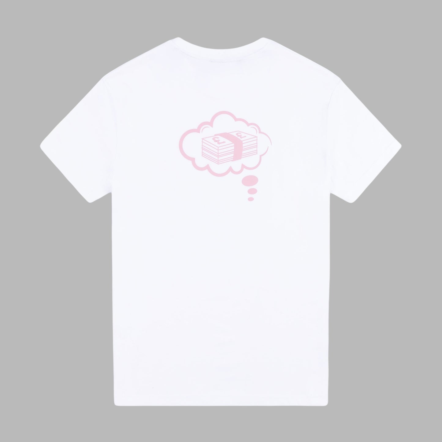 DREAMS OVERSIZED T-SHIRT | WHITE / PINK