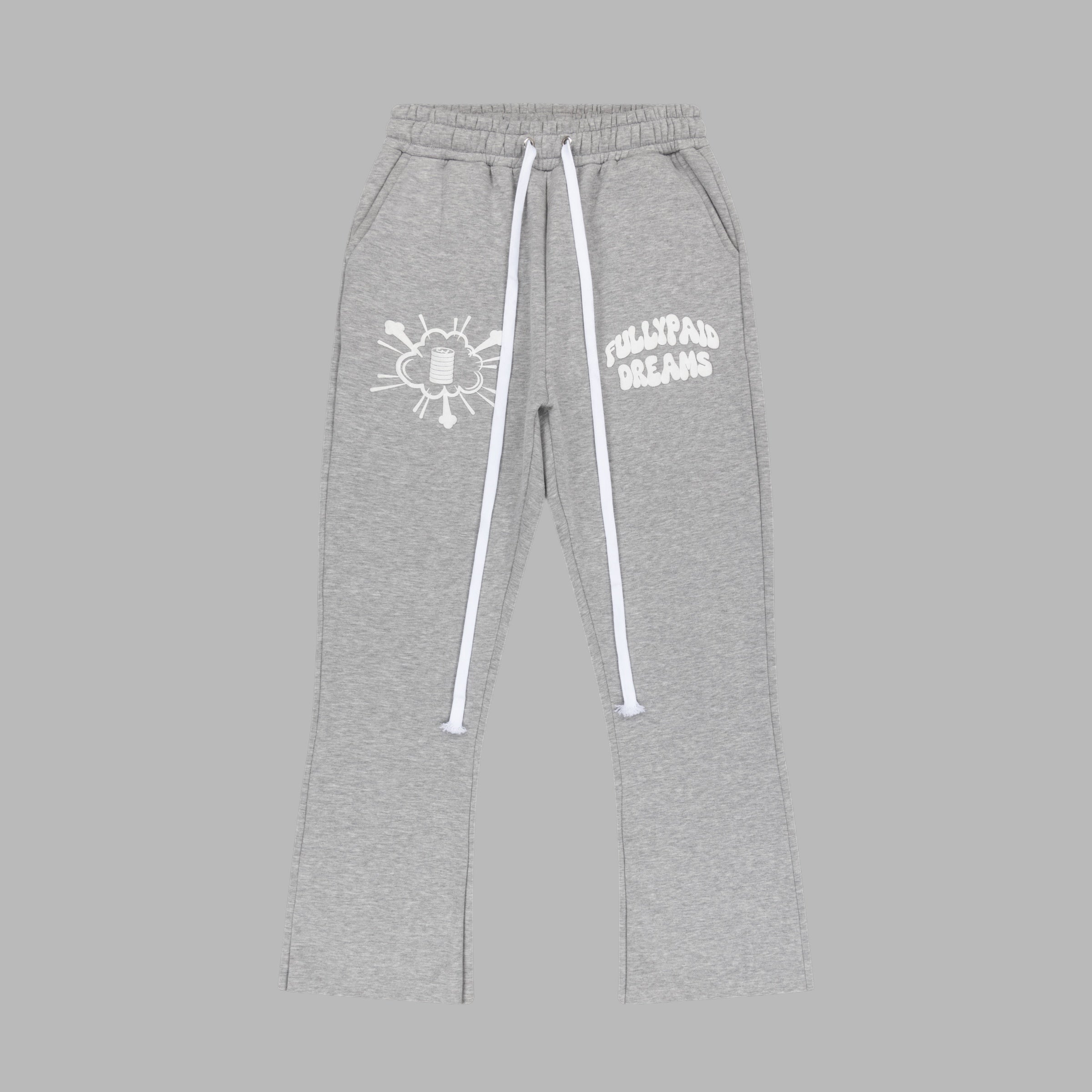 DREAMS JOGGERS | LIGHT GREY / WHITE